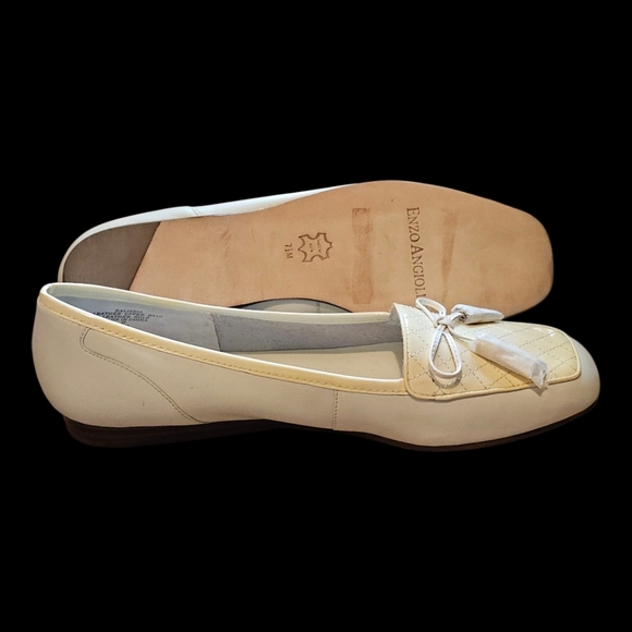 Enzo Angiolini Leather Two-tone Loafers - Picture 5 of 11